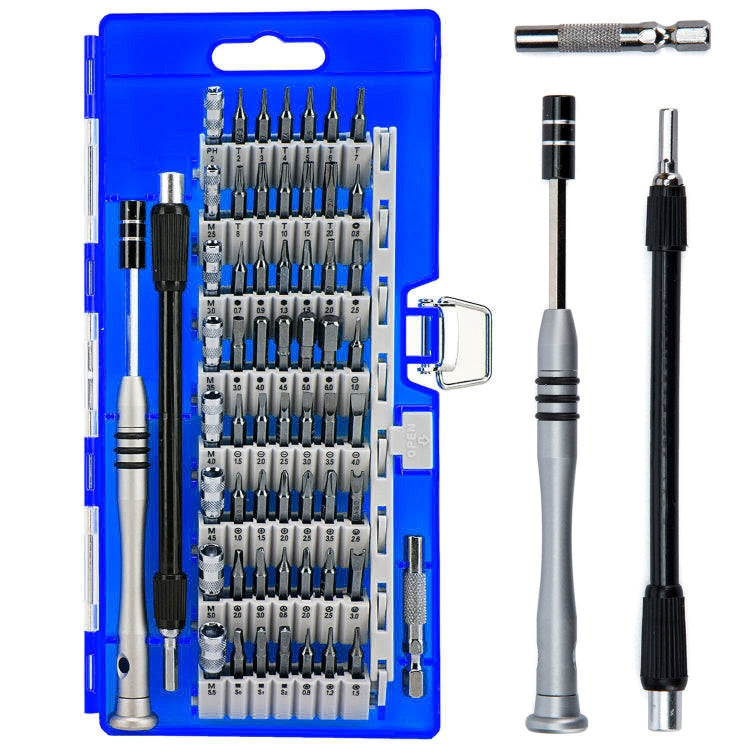Tournevis de précision en acier à outils S2 60 en 1, tournevis à écrou, Kit d'outils de réparation