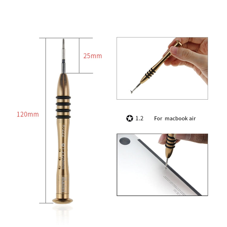 Kaisi K-5222 7 en 1 médiator d'ouverture en plastique + jeu de tournevis de précision Kit de réparation de tablette PC téléphone portable