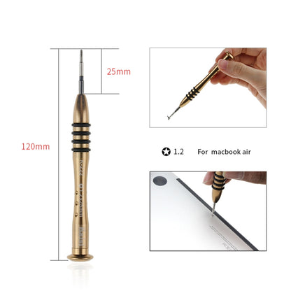 Kaisi K-5222 7 en 1 médiator d'ouverture en plastique + jeu de tournevis de précision Kit de réparation de tablette PC téléphone portable