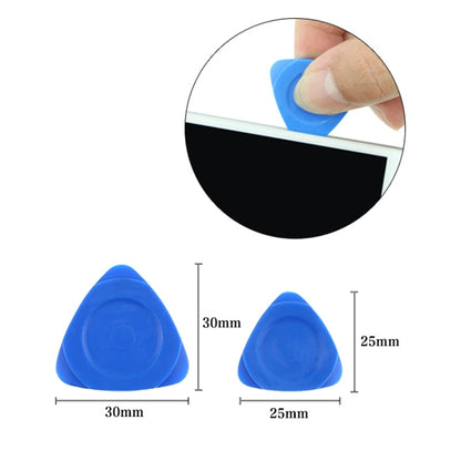 Kaisi K-5222 7 en 1 médiator d'ouverture en plastique + jeu de tournevis de précision Kit de réparation de tablette PC téléphone portable