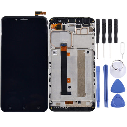 Écran LCD et numériseur complet avec cadre pour Asus Zenfone 3 Max ZC553KL / X00D