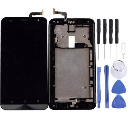 Écran LCD et numériseur assemblage complet avec cadre pour ASUS Zenfone 2 Laser ZE550KL Z00LD