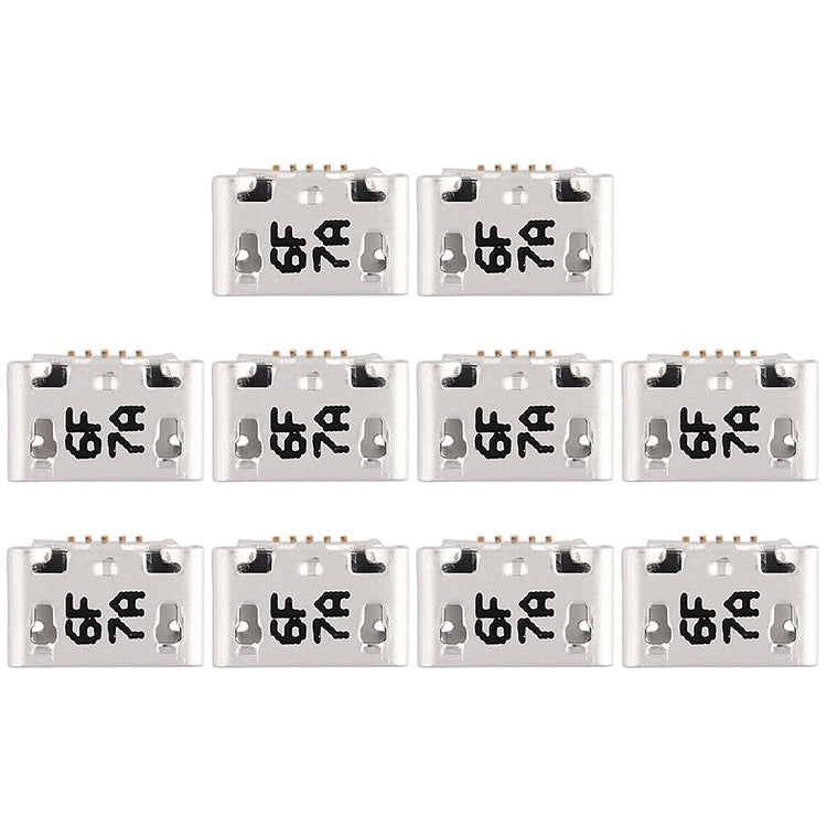 Pour Vivo X6s / X6s Plus 10pcs connecteur de port de charge