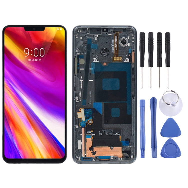 Écran LCD et numériseur complet avec cadre pour LG G7 ThinQ / G710 G710EM G710PM G710VMP