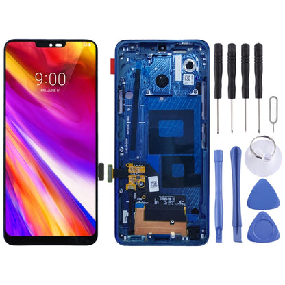 Écran LCD et numériseur complet avec cadre pour LG G7 ThinQ / G710 G710EM G710PM G710VMP