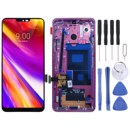 Écran LCD et numériseur complet avec cadre pour LG G7 ThinQ / G710 G710EM G710PM G710VMP
