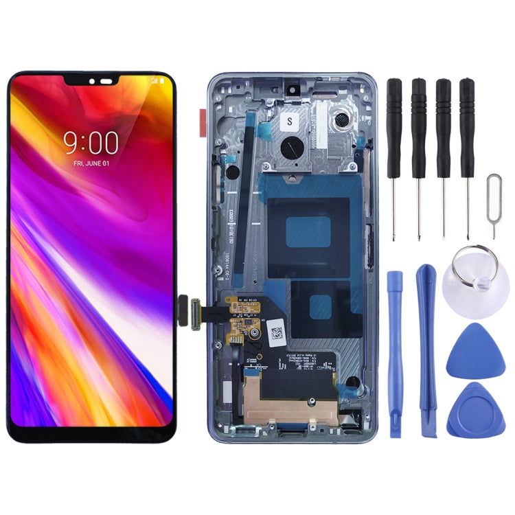 Écran LCD et numériseur complet avec cadre pour LG G7 ThinQ / G710 G710EM G710PM G710VMP