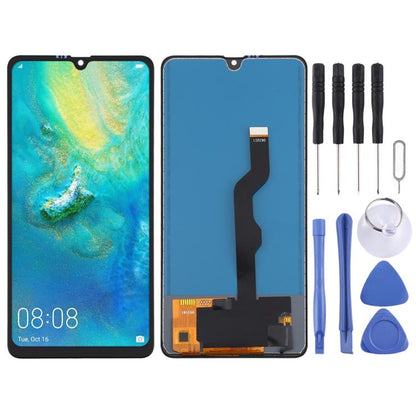 Écran LCD matériel TFT et ensemble complet de numériseur (ne prenant pas en charge l'identification par empreinte digitale) pour Huawei Mate 20 X