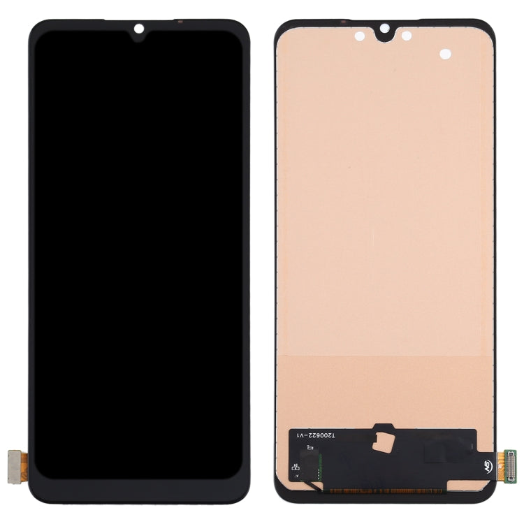 Ensemble complet d'écran LCD et de numériseur en matériau TFT pour OPPO Reno3 / A91 / F15 / F17, ne prenant pas en charge l'identification par empreinte digitale