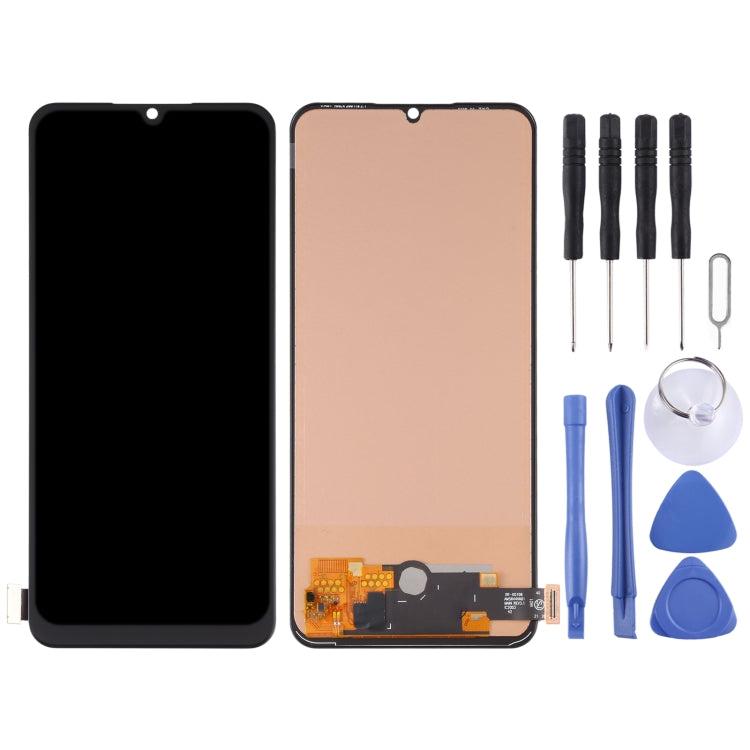 Écran LCD en matériau TFT et ensemble complet de numériseur (ne prenant pas en charge l'identification par empreinte digitale) pour Vivo S6 5G / X50e / Y70 / Y73s / S7e / V20 / V20 se / V20 (2021)
