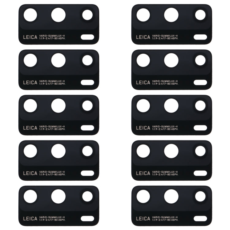 Pour Huawei P40 10pcs objectif de caméra arrière