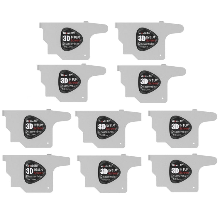 QIANLI – carte de démontage d'écran Ultra mince 3D, 10 pièces