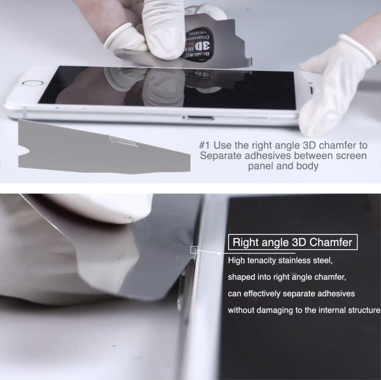 QIANLI – carte de démontage d'écran Ultra mince 3D, 10 pièces