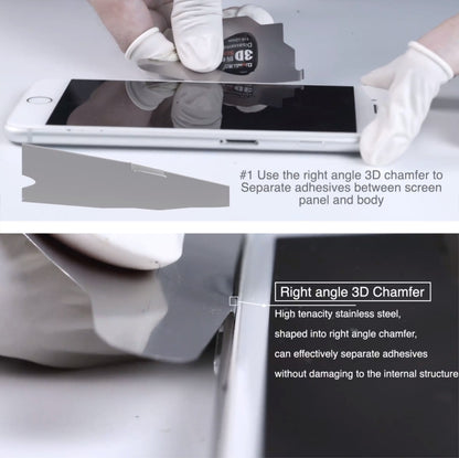 QIANLI – carte de démontage d'écran Ultra mince 3D, 10 pièces