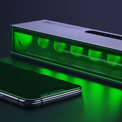 QIANLI iSee 2 écran LCD réparation vérification de la poussière lampe de détection de rayures d'empreintes digitales Source de lumière verte protéger les yeux
