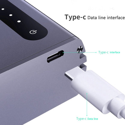 QIANLI iSee 2 écran LCD réparation vérification de la poussière lampe de détection de rayures d'empreintes digitales Source de lumière verte protéger les yeux