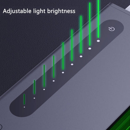 QIANLI iSee 2 écran LCD réparation vérification de la poussière lampe de détection de rayures d'empreintes digitales Source de lumière verte protéger les yeux