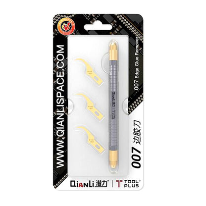 QIANLI 007 couteau multifonctionnel pour dissolvant de colle CPU IC lame fine carte mère puce BGA couteau de nettoyage de colle
