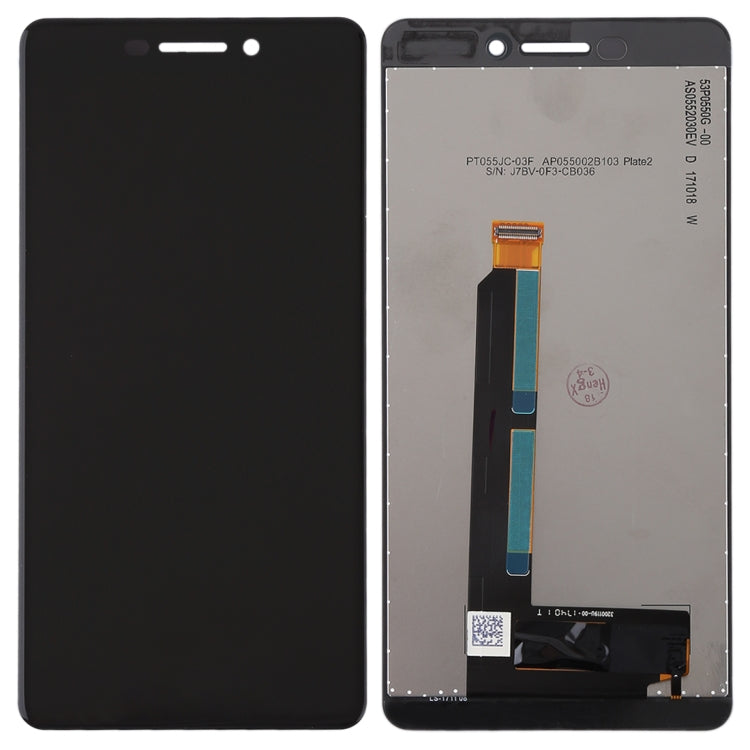 Ensemble complet d'écran LCD et numériseur pour Nokia 6 2018/6.1 SCTA-1043 TA-1045 TA-1050 TA-1054 TA-1068