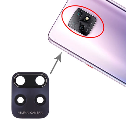 Objectif de caméra arrière 10 pièces pour Xiaomi Redmi 10X 5G/Redmi 10X Pro 5G
