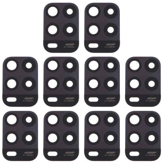 Objectif de caméra arrière 10 PCS pour Xiaomi Mi 10 Lite 5G