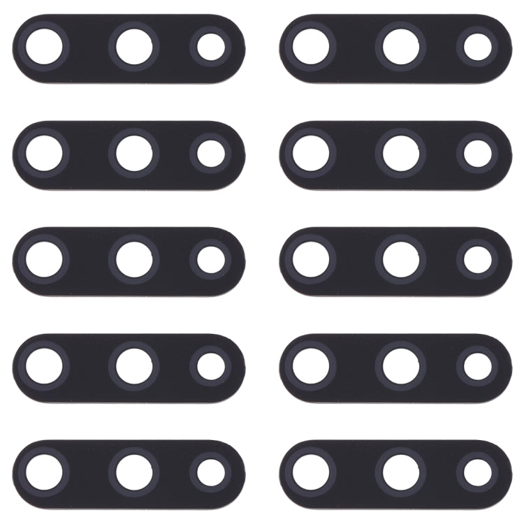 Objectif de caméra arrière 10 pièces pour LG K50 / K12 MAX / LMX520BMW / LMX520EMW