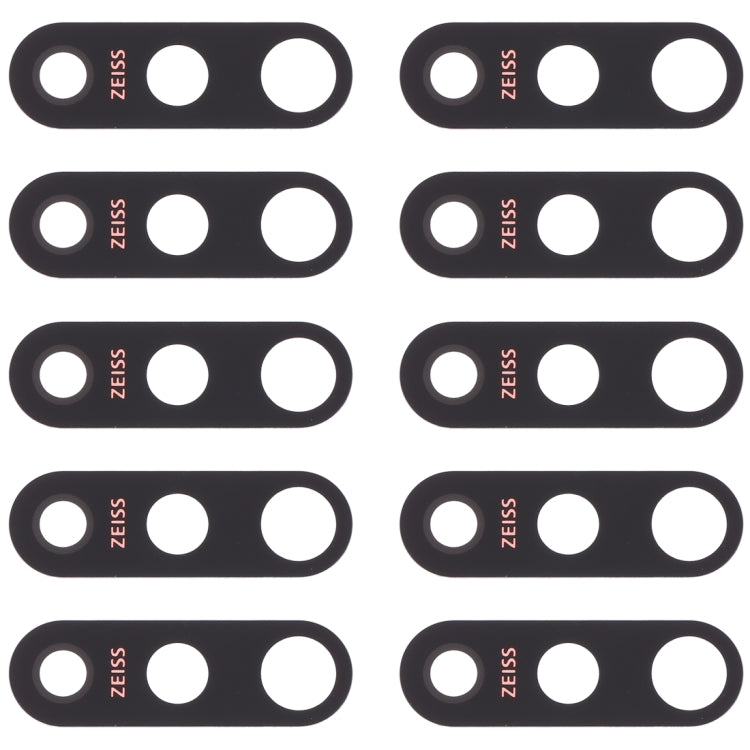 Objectif de caméra arrière 10 PCS pour Nokia X71 / 8.1 Plus / TA-1167 / TA-1188