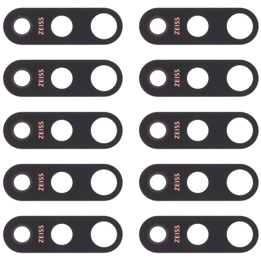 Objectif de caméra arrière 10 PCS pour Nokia X71 / 8.1 Plus / TA-1167 / TA-1188
