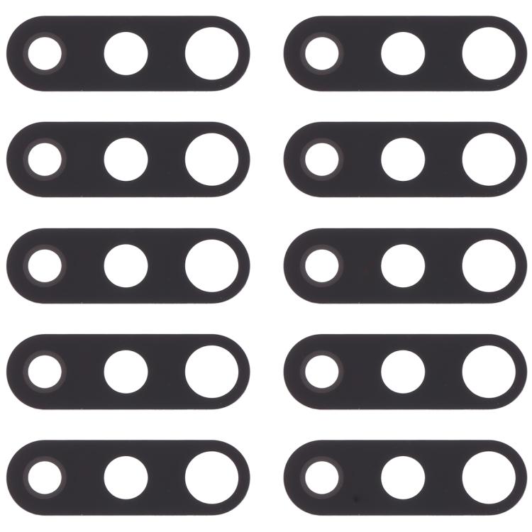 Objectif de caméra arrière 10 PCS pour Nokia X71 / 8.1 Plus / TA-1167 / TA-1188