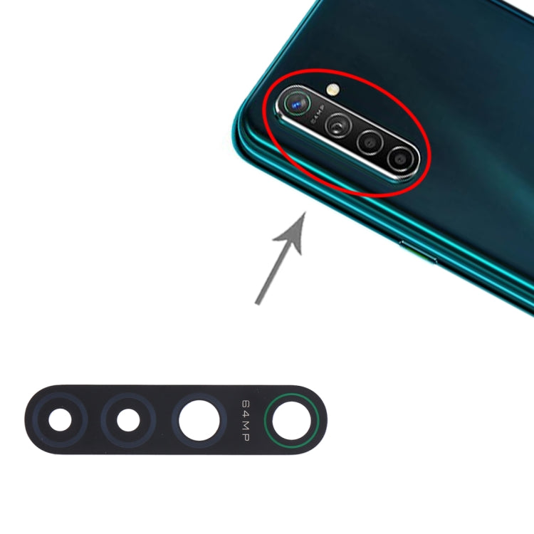 Objectif de caméra arrière pour OPPO K5, 10 pièces