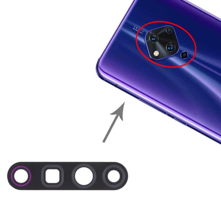 Objectif de caméra arrière pour Infinix S5, 10 pièces