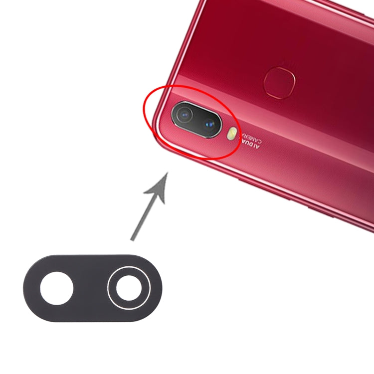 Pour Vivo Y3 Standard 10 pièces objectif de caméra arrière