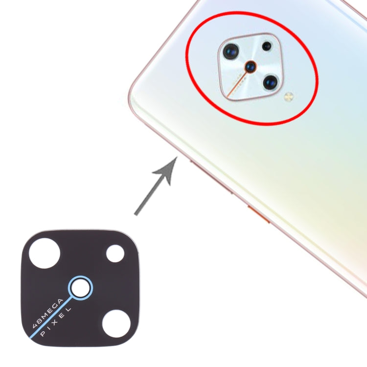 Pour Vivo Y9s, 10 lentilles de caméra arrière