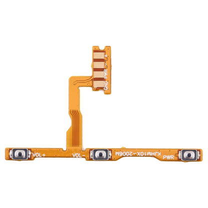 Câble flexible pour bouton d'alimentation et bouton de volume pour Xiaomi Redmi 10X 4G / Redmi Note 9