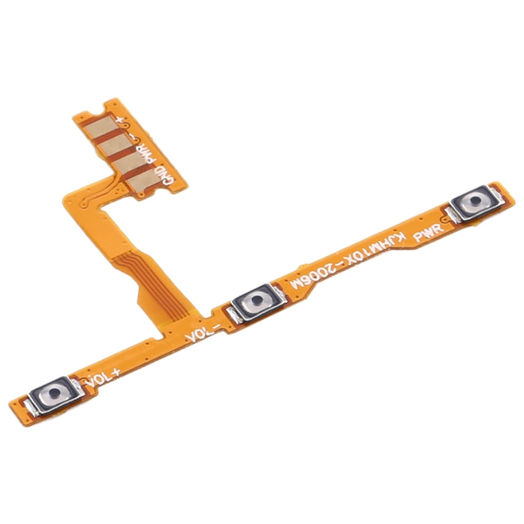 Câble flexible pour bouton d'alimentation et bouton de volume pour Xiaomi Redmi 10X 4G / Redmi Note 9