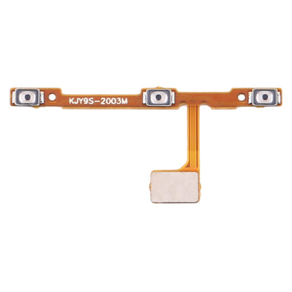 Pour Vivo Y9s Bouton d'alimentation et bouton de volume Câble flexible