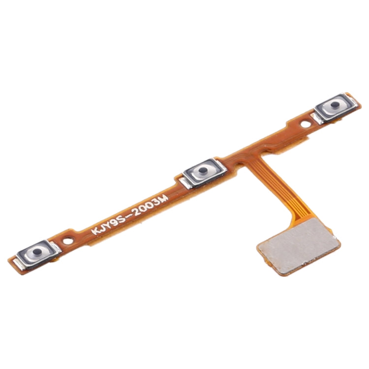 Pour Vivo Y9s Bouton d'alimentation et bouton de volume Câble flexible