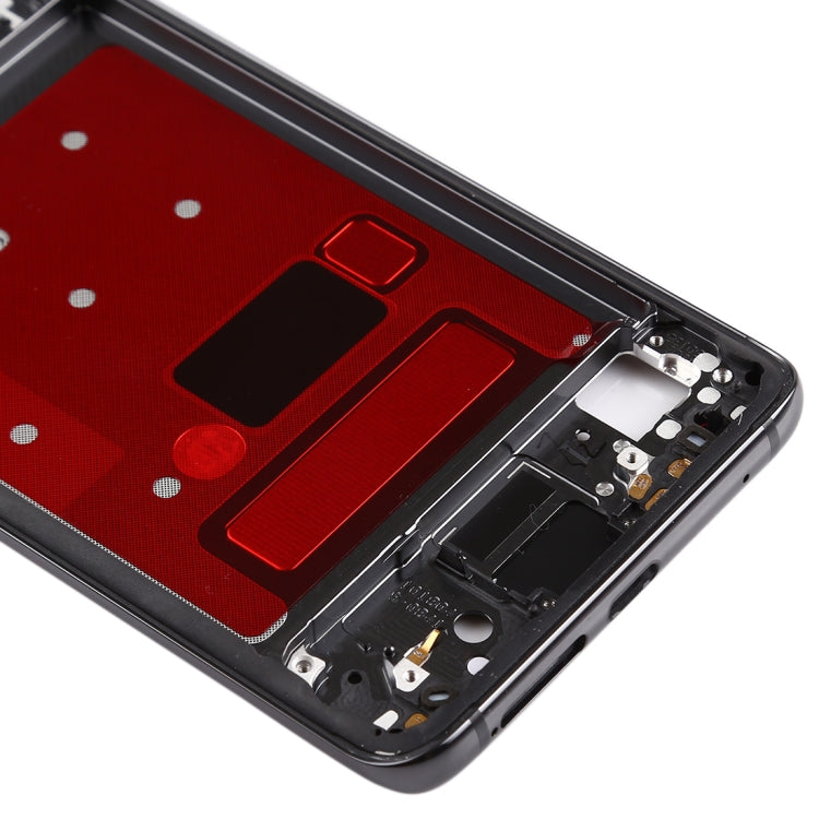 Plaque de lunette de cadre LCD de boîtier avant avec touches latérales pour Huawei Mate 20 Pro, For Huawei Mate 20 Pro, For Huawei Mate 20 Pro(Purple), For Huawei Mate 20 Pro(Rose Gold), Mate 20 Pro