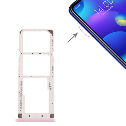 Tiroir Carte SIM + Tiroir Carte SIM + Tiroir Carte Micro SD pour Xiaomi Mi Play