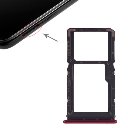 Plateau pour carte SIM + plateau pour carte SIM / plateau pour carte Micro SD pour Xiaomi Redmi Note 7 / Redmi Note 7 Pro