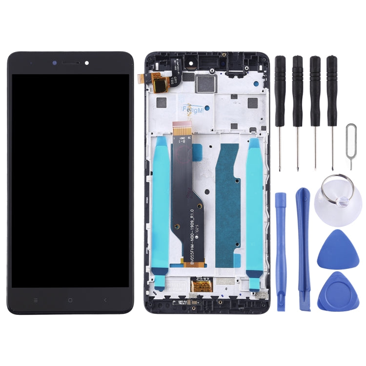 Écran LCD et numériseur complet avec cadre pour Xiaomi Redmi Note 4X