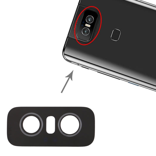 Objectif de caméra arrière pour Asus Zenfone 6 ZS630KL l01WD