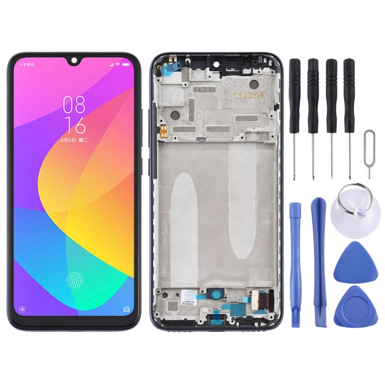 Écran LCD d'origine et numériseur complet avec cadre pour Xiaomi Mi CC9e / Mi A3