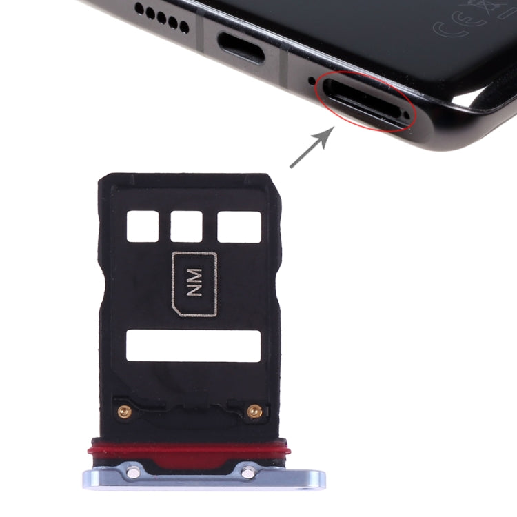 Tiroir Carte SIM + Tiroir Carte NM pour Huawei P30 Pro