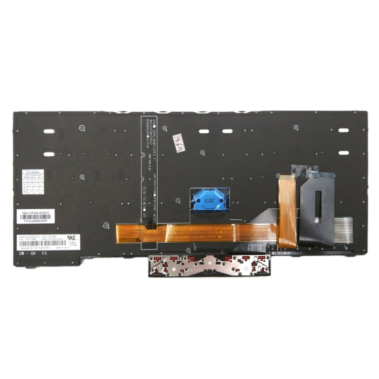 Clavier rétroéclairé américain pour Lenovo ThinkPad E480 L480 L380 Yoga T480s, For ThinkPad E480(US)