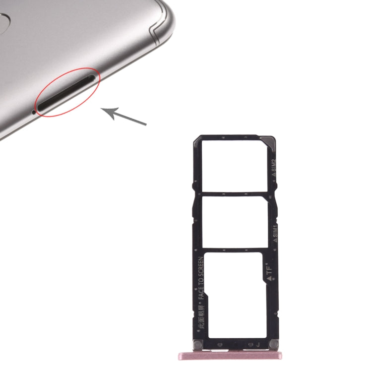 Tiroir Carte SIM + Tiroir Carte SIM + Carte Micro SD pour Xiaomi Redmi S2