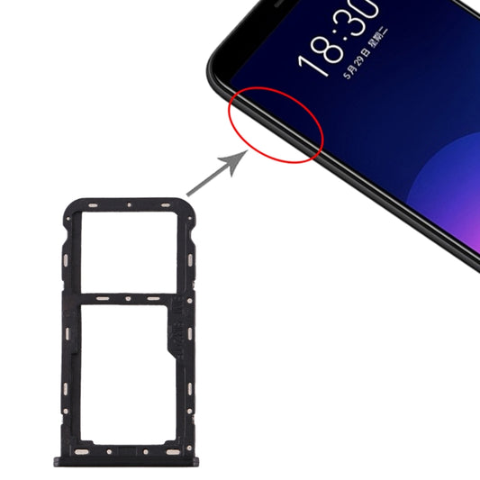 Pour Meizu M6T plateau de carte SIM + plateau de carte SIM/Micro SD