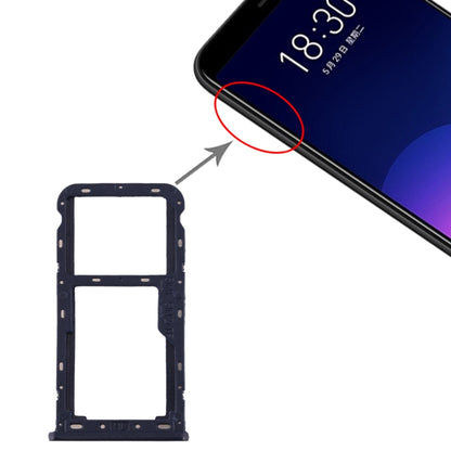 Pour Meizu M6T plateau de carte SIM + plateau de carte SIM/Micro SD