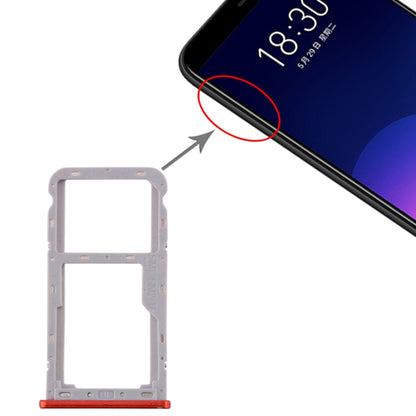 Pour Meizu M6T plateau de carte SIM + plateau de carte SIM/Micro SD
