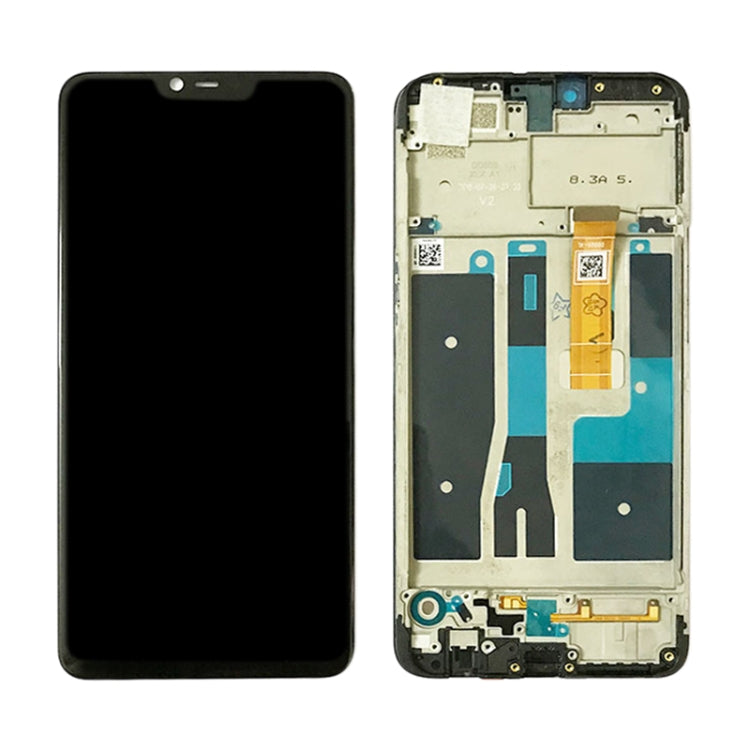 Écran LCD et numériseur complet avec cadre pour OPPO A5 / A3s (version haute)